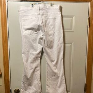 J. Crew White Women's Flared Jeans 33